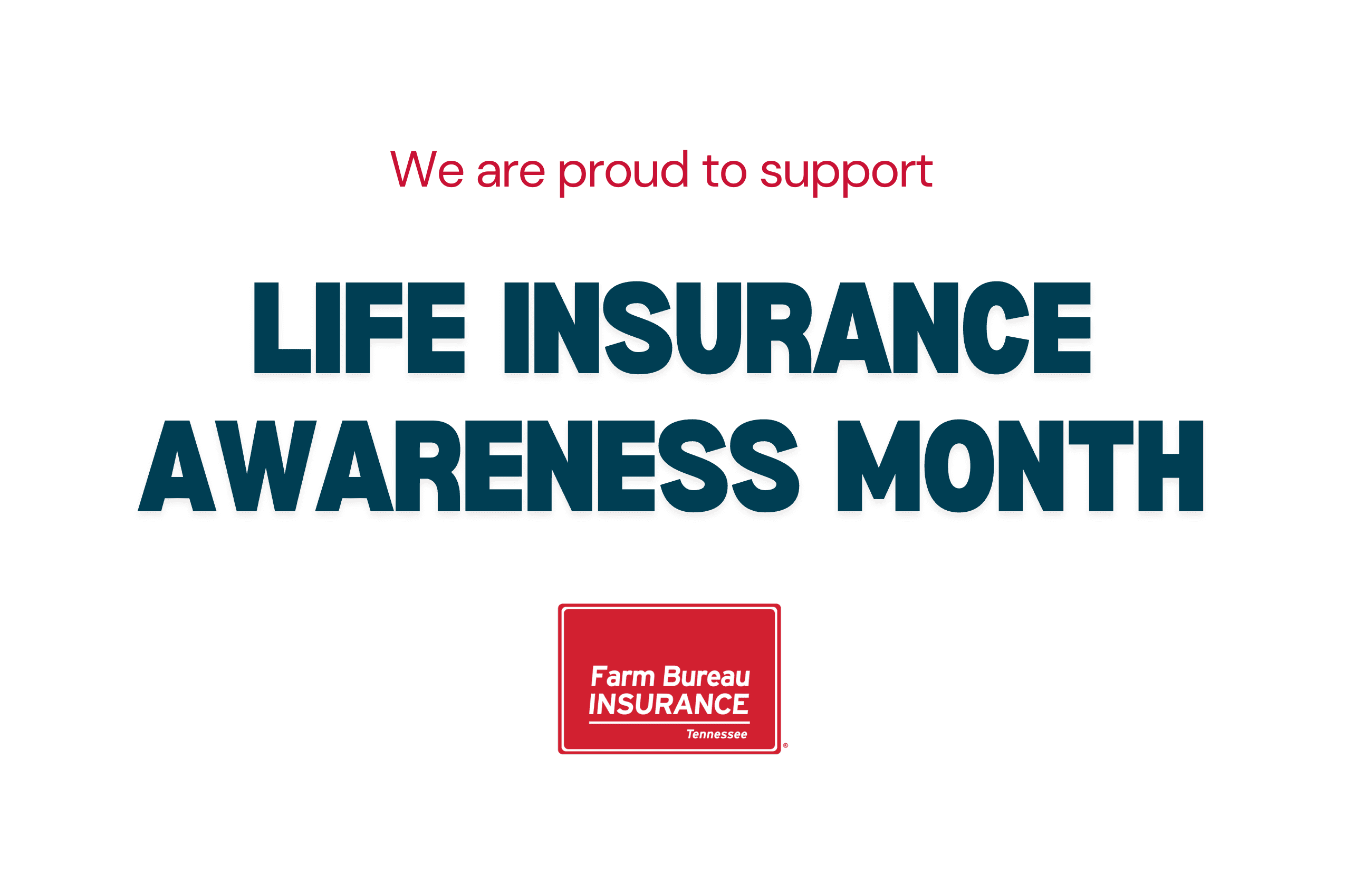 Life insurance awareness month graphic for September